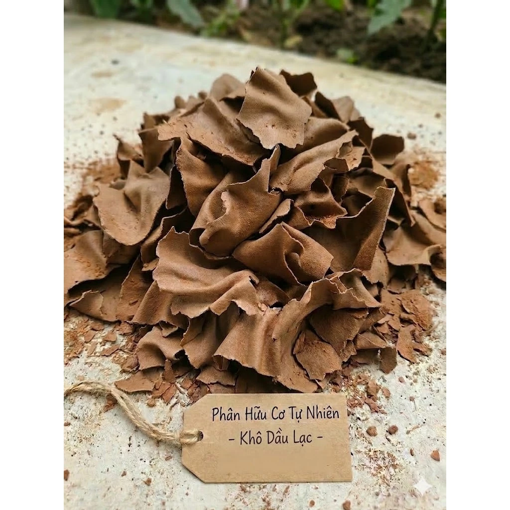 Bã dầu lạc xay, khô dầu đậu phộng